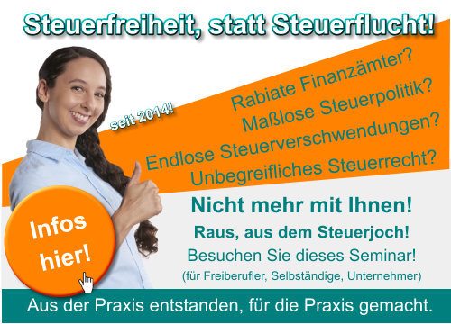 Steuerfreiheit statt Steuerflucht